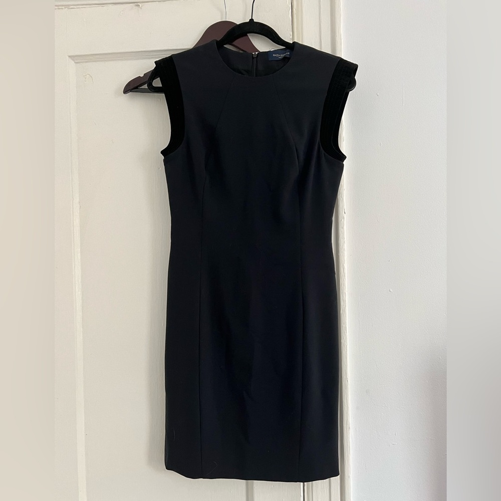 Piazza Sempione black sheath dress IT42 (size 4-6)